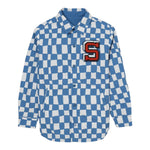 Stella Mccartney Giubbino Reversibile Tinta Unita,Fantasia Quadri per Bambino TW2P87 BLU STELLA McCARTNEY 