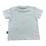 Daniele Alessandrini T-Shirt Girocollo Tinta Unita con Stampa per Neonato 1296M00180 PANNA DANIELE ALESSANDRINI 