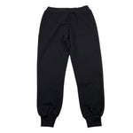 MOSCHINO pantalone tuta tinta unita con logo Nero per Bambino HUP085L NERO MOSCHINO 