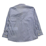 Le Bebe' Langarmshirt Streifenmuster Blau für Neugeborene
