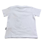 Daniele Alessandrini T-Shirt Girocollo Tinta Unita con Stampa per Neonato 1296M00214 BIANCO DANIELE ALESSANDRINI 