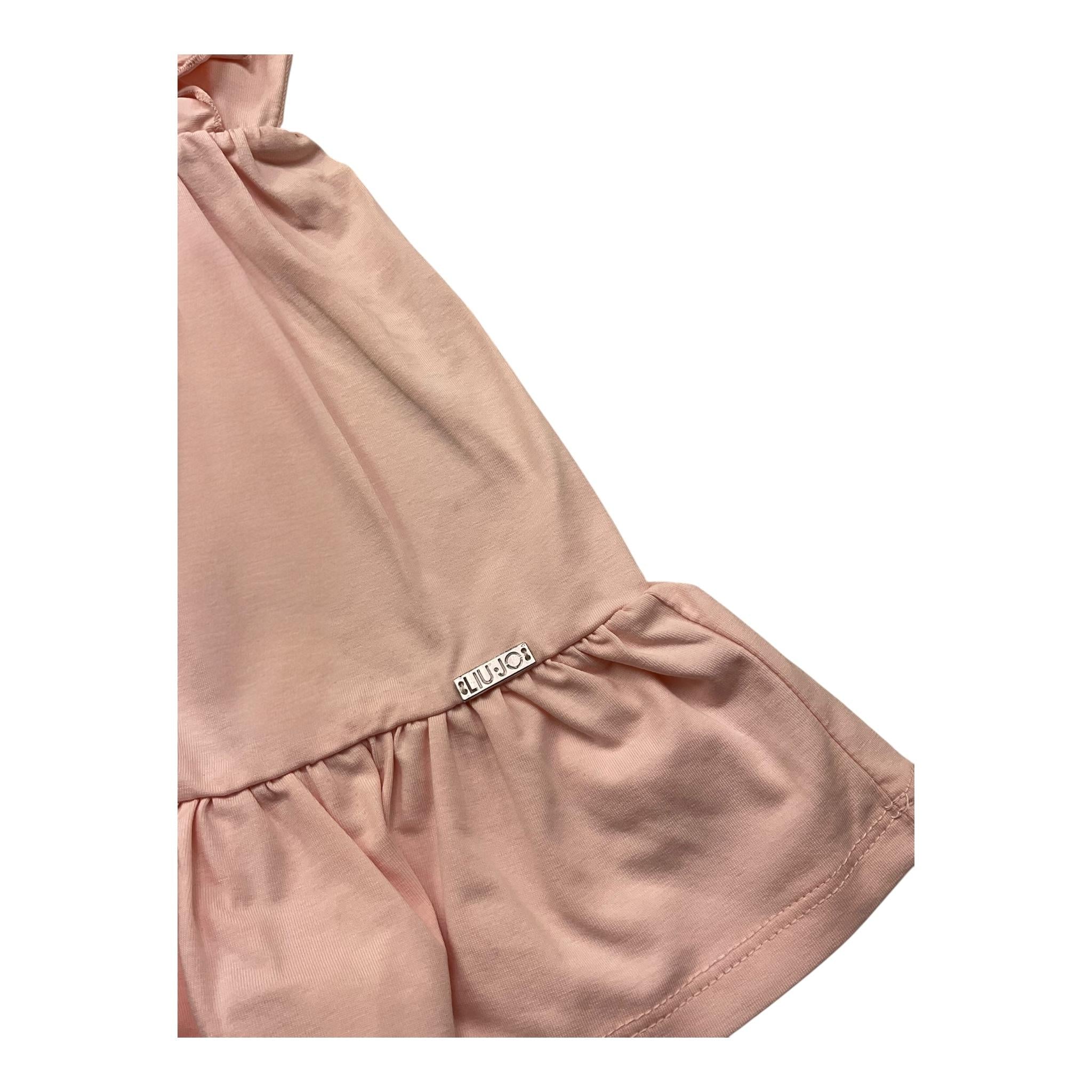 Liu Jo Abito Mezza Manica Tinta Unita per Neonata KA4089N ROSA LIU JO 