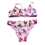 Saint Barth Costume 2 Pezzi Fascia-Slip per Bambina PARTY21 ROSA SAINT BARTH 