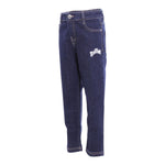 JOHN RICHMOND jeans tinta unita con girovita regolabile Blu per Bambino JRBA24046JE BLU JOHN RICHMOND 