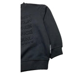 JOHN RICHMOND felpa chiusa girocollo tinta unita Nero per Bambino RBA25023FE NERO JOHN RICHMOND 