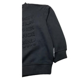 JOHN RICHMOND felpa chiusa girocollo tinta unita Nero per Bambino RBA25023FE NERO JOHN RICHMOND 