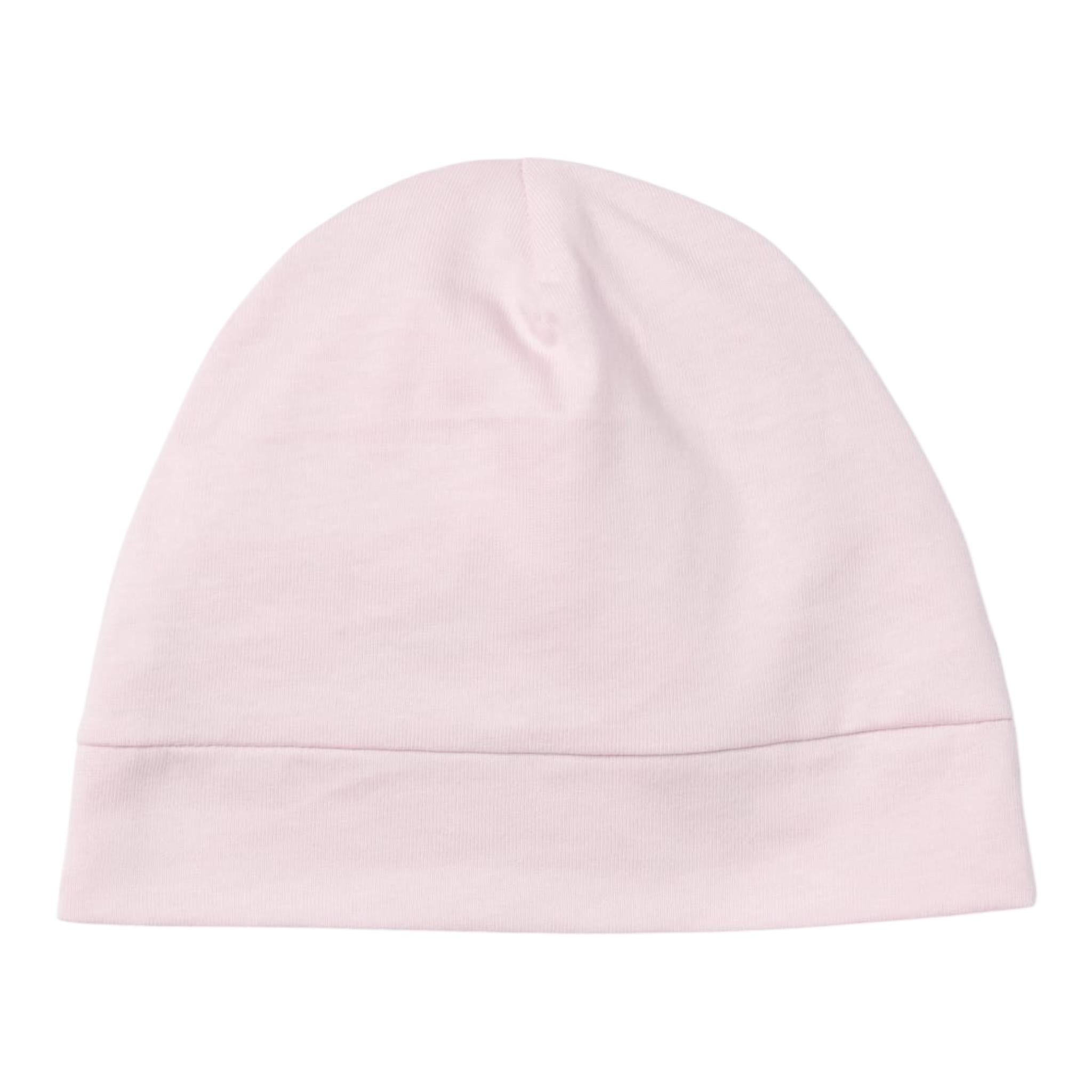 Elisabetta Franchi Cappello Tinta Unita con Ricamo per Neonata ENCP068 ROSA ELISABETTA FRANCHI 