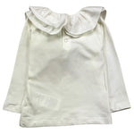 LE BEBE' shirt tinta unita con colletto  Panna per Neonata LBG6034 PANNA LE BEBE' 