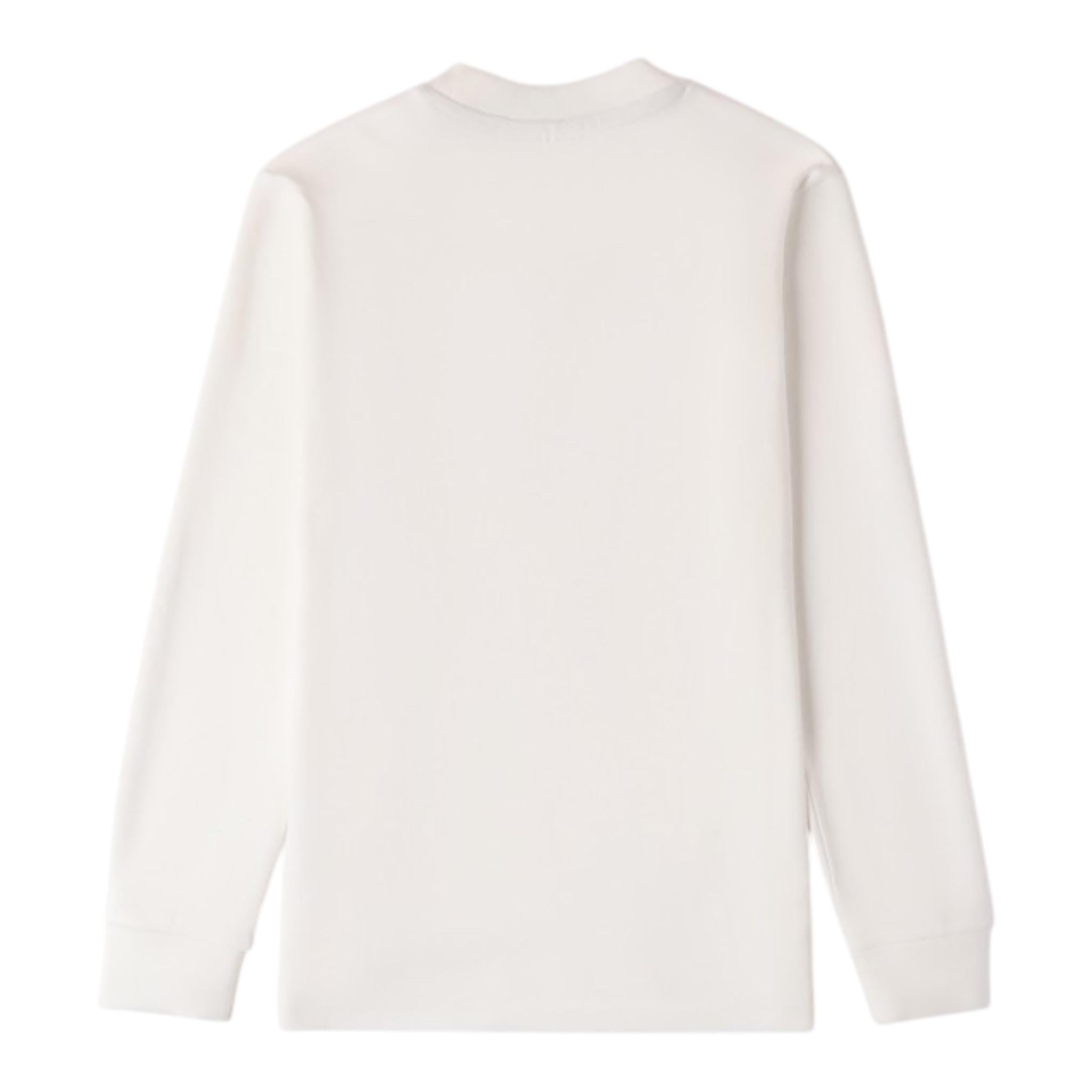 SARABANDA shirt girocollo tinta unita con stampa in rilievo Bianco per Bambino A531X BIANCO SARABANDA 