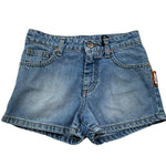 Just Cavalli Short In Denim Tinta Unita con Foulard per Bambina JGP26160SH BLU JUST CAVALLI 