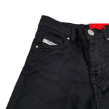 Diesel Pantalone Tinta Unita Modello Palazzo per Bambina J00989 NERO DIESEL 