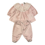 MARLU' completo 2pz maglia-ghettina Rosa per Neonata IB1617 ROSA MARLU' 