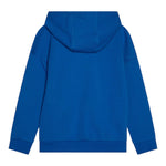 Timberland Felpa Chiusa con Cappuccio Tinta Unita con Logo per Bambino T60449 BLU TIMBERLAND 