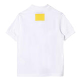Dsquared2 Poloshirt einfarbig mit Print weiß für Jungen