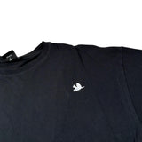 Defend T-Shirt Girocollo tinta unita con Stampa Nero per Bambino SI8SI NERO DEFEND 