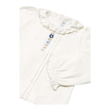 MAYORAL shirt tinta unita con colletto e ricami Bianco per Neonata 2194X BIANCO MAYORAL 