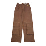 MANILA GRACE pantalone tinta unita con elastico in vita Marrone per Bambina MFJF24P161X MARRONE MANILA GRACE 