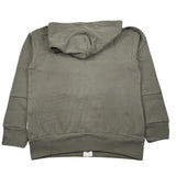 Please Felpa con Zip E Cappuccio Tinta Unita per Bambino LK07030B75 VERDE PLEASE 