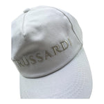 Trussardi Cappello Modello Berretto Tinta Unita con Stampa per Bambina TGP26050BT BIANCO TRUSSARDI 