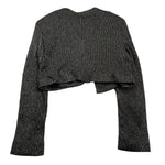 NAICE giacca tinta unita lurex Nero per Bambina 23631 NERO NAICE 