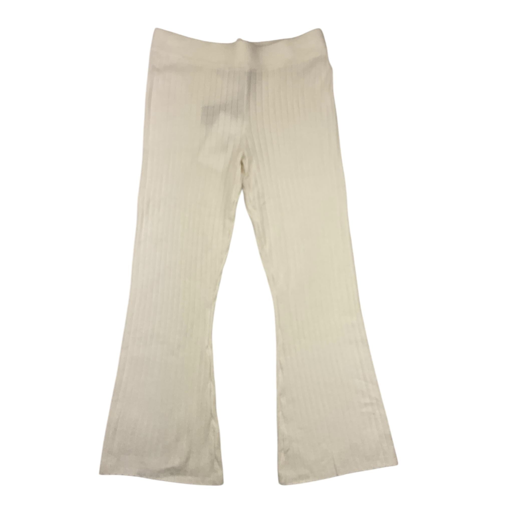TRUSSARDI pantalone tinta unita modello zampa Panna per Bambina TGA25028 PANNA TRUSSARDI 