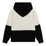 CALVIN KLEIN felpa bicolore con cappuccio e stampa Bianco/nero per Bambino IB0IB02329 BIANCO/NERO CALVIN KLEIN 