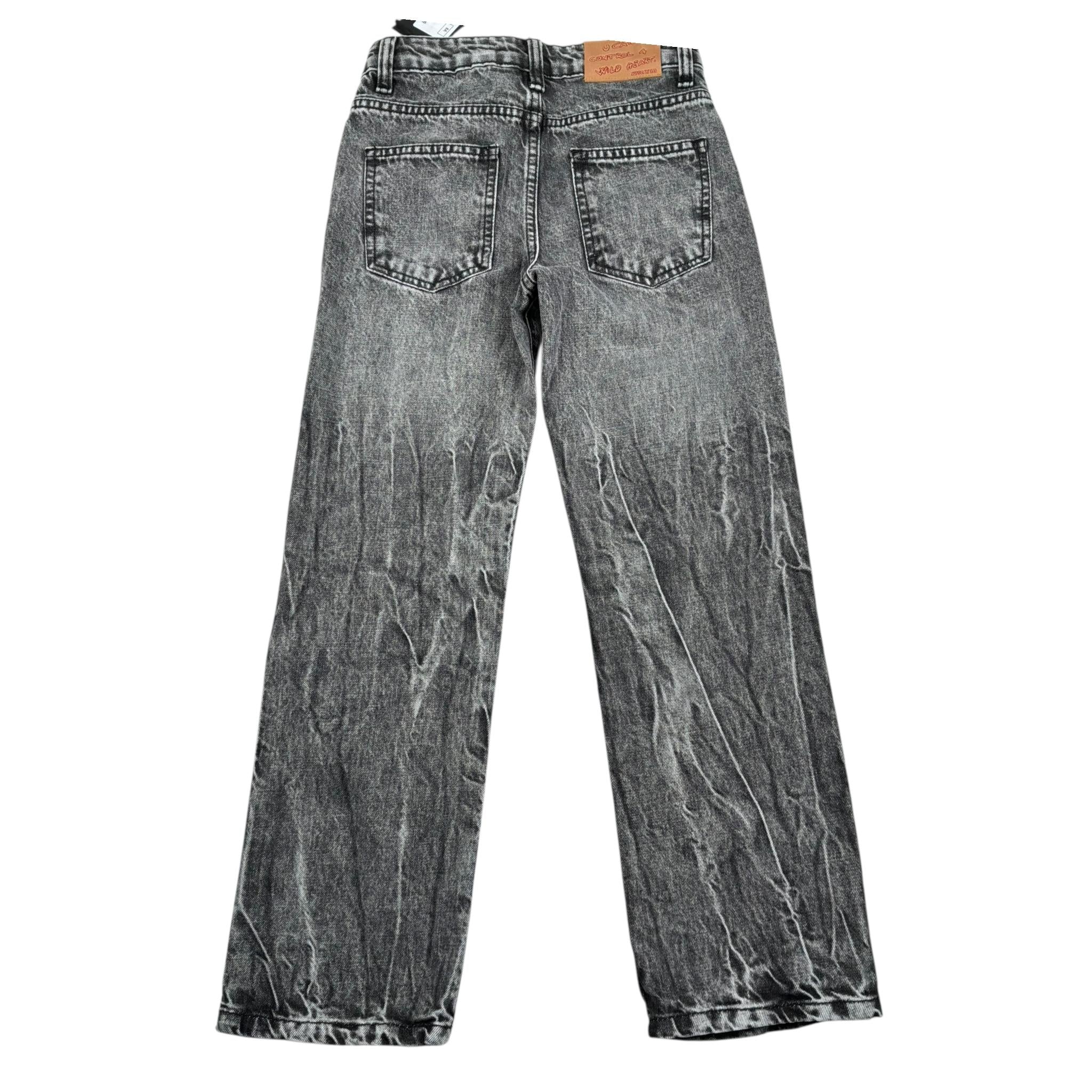 Just Cavalli Jeans Tinta Unita con Girovita Regolabile per Bambino JBP26043JE NERO JUST CAVALLI 