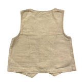 Losan Einfarbige beige Weste für Jungen