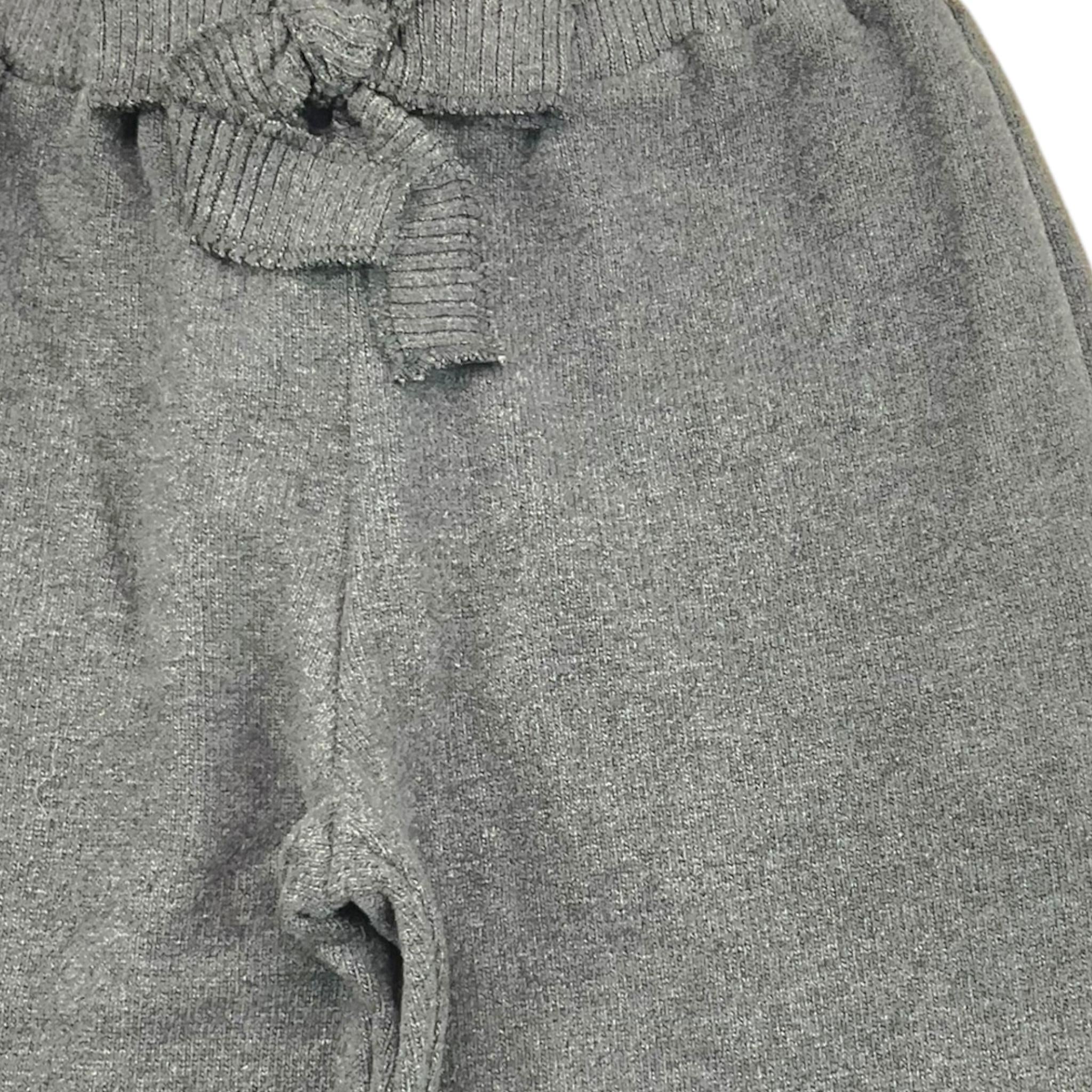 CAFFE' D'ORZO pantalone tinta unita con elastico in vita Grigio per Bambina ZV6A50X GRIGIO CAFFE' D'ORZO 