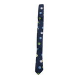 Hilly's Blaue Krawatte mit Fantasie-Print für Jungen