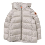 SAVE THE DUCK giubbino tinta unita con cappuccio Beige per Bambina J45650GJ BEIGE SAVE THE DUCK 