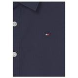 Tommy Hilfiger Camicia Manica Lunga Tinta Unita per Neonato KB0KB06965 BLU TOMMY HILFIGER 