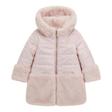 GUESS giubbino tinta unita reversibile con zip e cappuccio Rosa per Bambina K4BL02 ROSA GUESS 