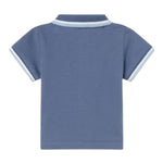 Mayoral Polo Mezza Manica Tinta Unita per Neonato 190X BLU MAYORAL 