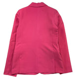 Vicolo Einreihige Fuchsia Einfarbige Jacke für Mädchen