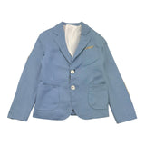 Emanuel Pris Schlichte Jacke mit Tasche Blau für Jungen