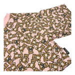 MOSCHINO t-shirt tinta unita modello crop con stampa Rosa per Bambina HBM062 ROSA MOSCHINO 