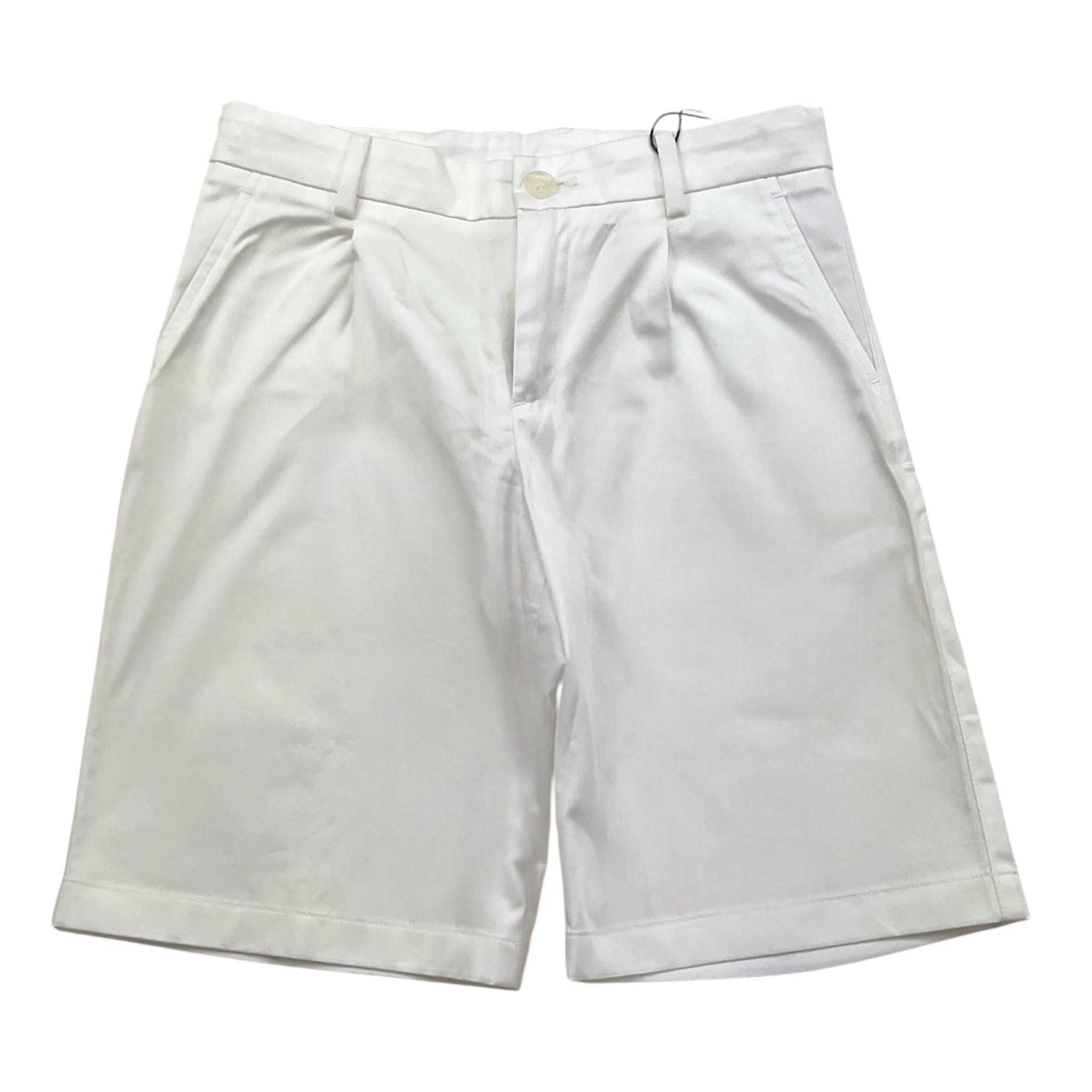 Dolce & Gabbana Bermuda Tinta Unita con Logo per Bambino L43Q25G7M4D BIANCO DOLCE & GABBANA 