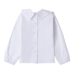 SARABANDA camicia tinta unita con fiocco Bianco per Neonata A222N BIANCO SARABANDA 
