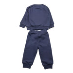 ICEBERG completo 2pz tinta unita felpa-pantalone Blu per Neonato COMICE5300BX BLU ICEBERG 