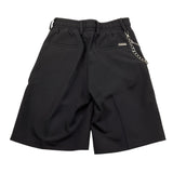 John Richmond Bermuda Tinta Unita con Elastico In Vita per Bambino RBP2522BE NERO JOHN RICHMOND 