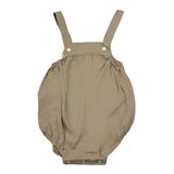 Bear Completo 2 Pezzi Camicia-Salopette Bicolore per Neonato 03 BIANCO/BEIGE BEAR 