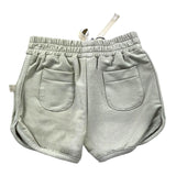 Bamboom+Babies Einfarbige Shorts mit elastischer Taille Schlamm für Neugeborene