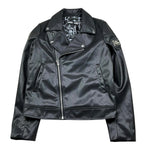 Daniele Alessandrini Chiodo In Ecopelle Tinta Unita per Bambino 1235O00276 NERO DANIELE ALESSANDRINI 