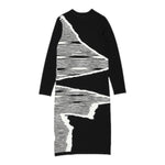 MISSONI abito tinta unita con fantasia Nero per Bambina MT1C10 NERO MISSONI 