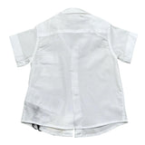 Iceberg Camicia Mezza Manica Tinta Unita con Logo per Neonato CMICE5111BXX BIANCO ICEBERG 