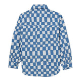 Stella Mccartney Giubbino Reversibile Tinta Unita,Fantasia Quadri per Bambino TW2P87 BLU STELLA McCARTNEY 