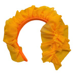 Carlotta Vindice Cerchietto Tinta Unita con Tulle per Bambina FRO ARANCIONE CARLOTTA VINDICE 