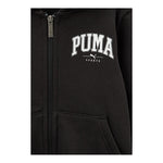 PUMA completo 2 pezzi felpa-pantalone tinta unita Nero per Bambino 683318 NERO PUMA 