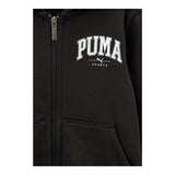 PUMA completo 2 pezzi felpa-pantalone tinta unita Nero per Bambino 683318 NERO PUMA 